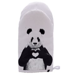 Panda Love Heart Microwave Oven Glove by Ket1n9