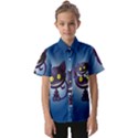 Cats Funny Kids  Short Sleeve Shirt View1