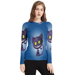 Cats Funny Women s Long Sleeve Rash Guard