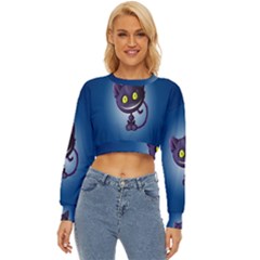 Cats Funny Lightweight Long Sleeve Sweatshirt by Ket1n9