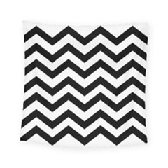 Black And White Chevron Square Tapestry (small) by Ket1n9