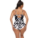 Ying Yang Tattoo Retro Full Coverage Swimsuit View4