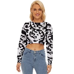 Ying Yang Tattoo Lightweight Long Sleeve Sweatshirt by Ket1n9