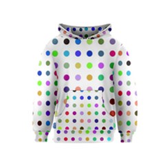 Circle Pattern(1) Kids  Pullover Hoodie by Ket1n9