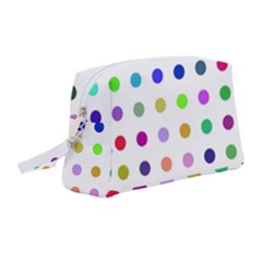 Circle Pattern(1) Wristlet Pouch Bag (medium) by Ket1n9