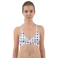 Circle Pattern(1) Wrap Around Bikini Top by Ket1n9