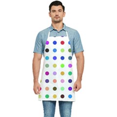 Circle Pattern(1) Kitchen Apron by Ket1n9