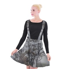 Nature s Resilience: Tierra Del Fuego Forest, Argentina Suspender Skater Skirt by dflcprintsclothing