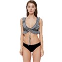 Nature s Resilience: Tierra del Fuego Forest, Argentina Low Cut Ruffle Edge Bikini Top View1