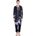 Face Black Cat Hooded Jumpsuit (Ladies) View1