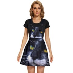 Face Black Cat Apron Dress by Ket1n9