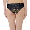 Art Fiction Black Skeletons Skull Smoke Hipster Bikini Bottoms View2