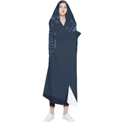 Minimalistic Knowledge Mathematics Trigonometry Wearable Blanket by Ket1n9