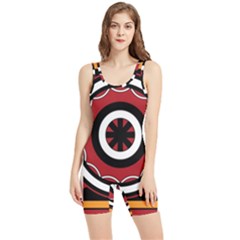 Toraja Pattern Pa barre Allo Women s Wrestling Singlet by Ket1n9