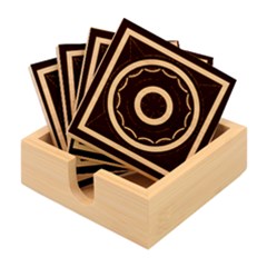 Toraja Pattern Pa barre Allo Bamboo Coaster Set