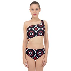 Toraja Pattern Ne limbongan Spliced Up Two Piece Swimsuit by Ket1n9