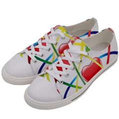 Love Women s Low Top Canvas Sneakers by Ket1n9