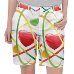 Love Women s Pocket Shorts by Ket1n9