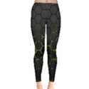 Green Android Honeycomb Gree Inside Out Leggings View1