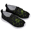 Green Android Honeycomb Gree Kids  Velcro No Lace Shoes View3