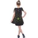 Green Android Honeycomb Gree Kids  Tie Up Tunic Dress View2