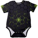 Green Android Honeycomb Gree Baby Short Sleeve Bodysuit View1