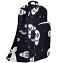 Skull Pattern Double Compartment Backpack View2