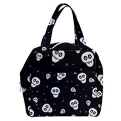 Skull Pattern Boxy Hand Bag