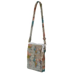 Vintage World Map Multi Function Travel Bag by Ket1n9