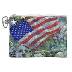 Usa United States Of America Images Independence Day Canvas Cosmetic Bag (xl) by Ket1n9