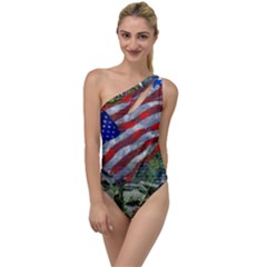 Usa United States Of America Images Independence Day To One Side Swimsuit