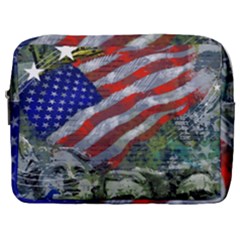 Usa United States Of America Images Independence Day Make Up Pouch (large) by Ket1n9