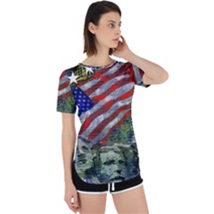 Usa United States Of America Images Independence Day Perpetual Short Sleeve T-shirt by Ket1n9