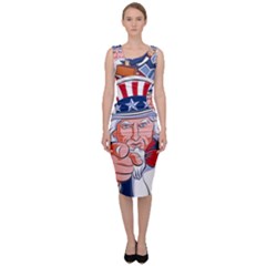 United States Of America Images Independence Day Sleeveless Pencil Dress by Ket1n9