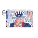 United States Of America Images Independence Day Canvas Cosmetic Bag (Medium) View1