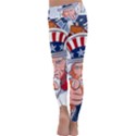 United States Of America Images Independence Day Kids  Lightweight Velour Classic Yoga Leggings View4