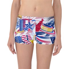 Independence Day United States Of America Reversible Boyleg Bikini Bottoms