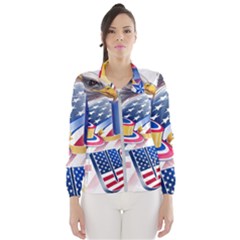 Independence Day United States Of America Women s Windbreaker by Ket1n9