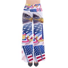 United States Of America Usa  Images Independence Day So Vintage Palazzo Pants by Ket1n9