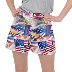 Independence Day United States Of America Women s Ripstop Shorts