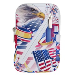 Independence Day United States Of America Belt Pouch Bag (large) by Ket1n9