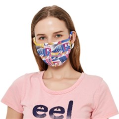 Independence Day United States Of America Crease Cloth Face Mask (adult) by Ket1n9