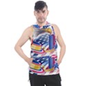 United States Of America Usa  Images Independence Day Men s Sleeveless Hoodie View1