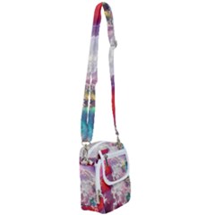 Clouds Multicolor Fantasy Art Skies Shoulder Strap Belt Bag by Ket1n9