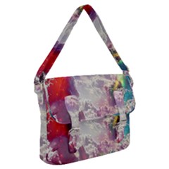 Clouds Multicolor Fantasy Art Skies Buckle Messenger Bag by Ket1n9