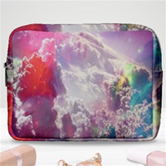 Clouds Multicolor Fantasy Art Skies Make Up Pouch (large) by Ket1n9