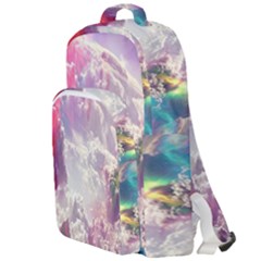 Clouds Multicolor Fantasy Art Skies Double Compartment Backpack by Ket1n9