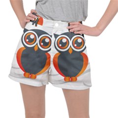 Owl Logo Women s Ripstop Shorts by Ket1n9