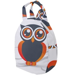 Owl Logo Travel Backpack by Ket1n9