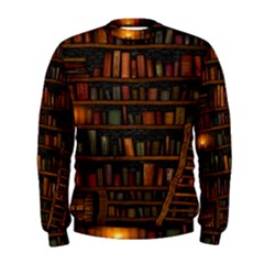 Books Library Men s Sweatshirt by Ket1n9